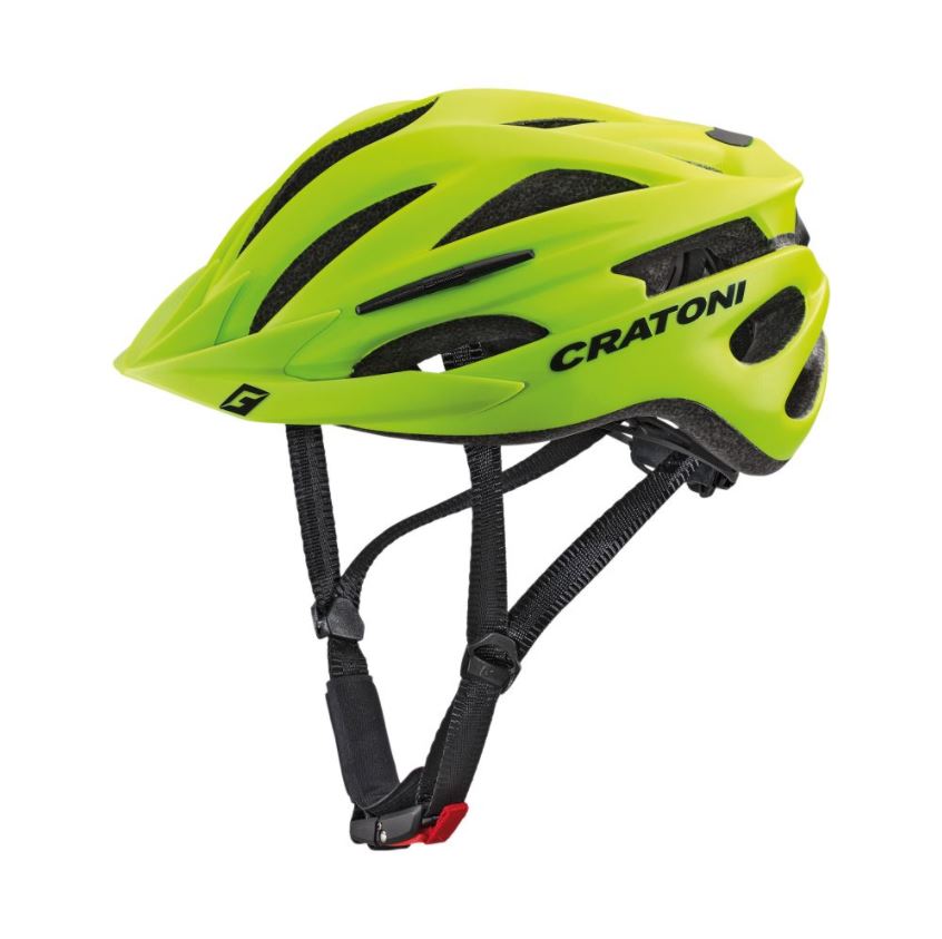 fahrradhelm cratoni Cratoni Pacer Helm lime matt – Radwerk Kempen
